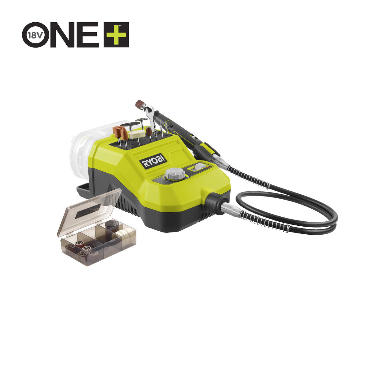 RYOBİ R18RT-0 Akülü Gravür Seti 33 Parça (Akü Dahil Değildir)