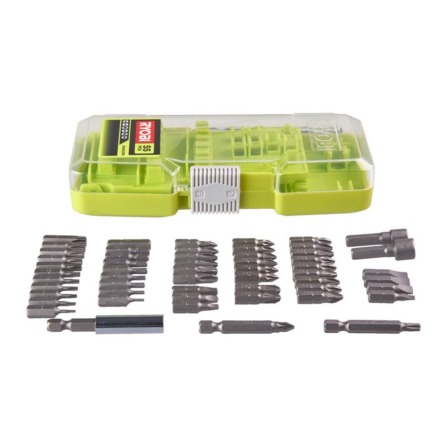 RYOBİ RAK55DK 55 Parça Vidalama Seti (5132004357)