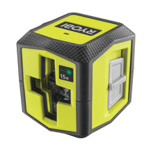 RYOBİ RBCLLG1 Yeşil Çarpraz Çizgi Lazeri 15M