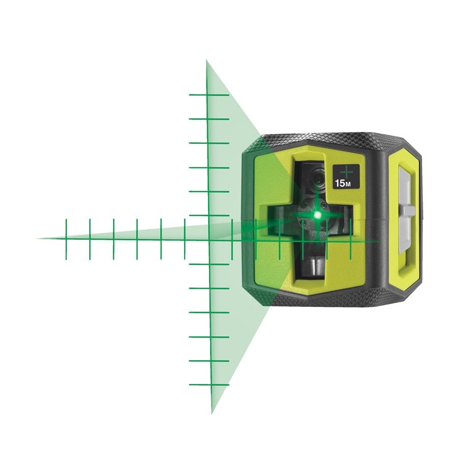 RYOBİ RBCLLG2 15 Metre Yeşil Çarpraz Lazer Metre