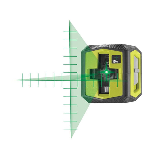 RYOBİ RBCLLG2 15 Metre Yeşil Çarpraz Lazer Metre