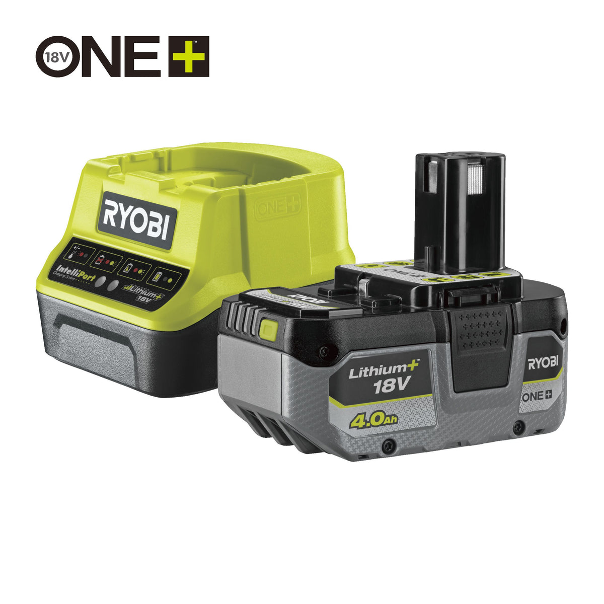 RYOBI PAKET 4.0 AH ŞARJ CİHAZI