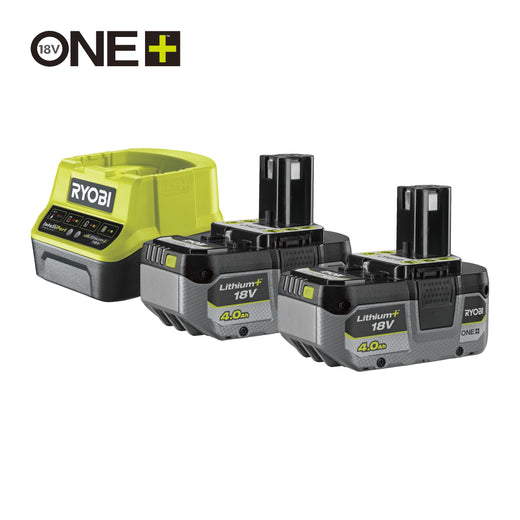 RYOBI PAKET 2X4.0 AH ŞARJ CİHAZI