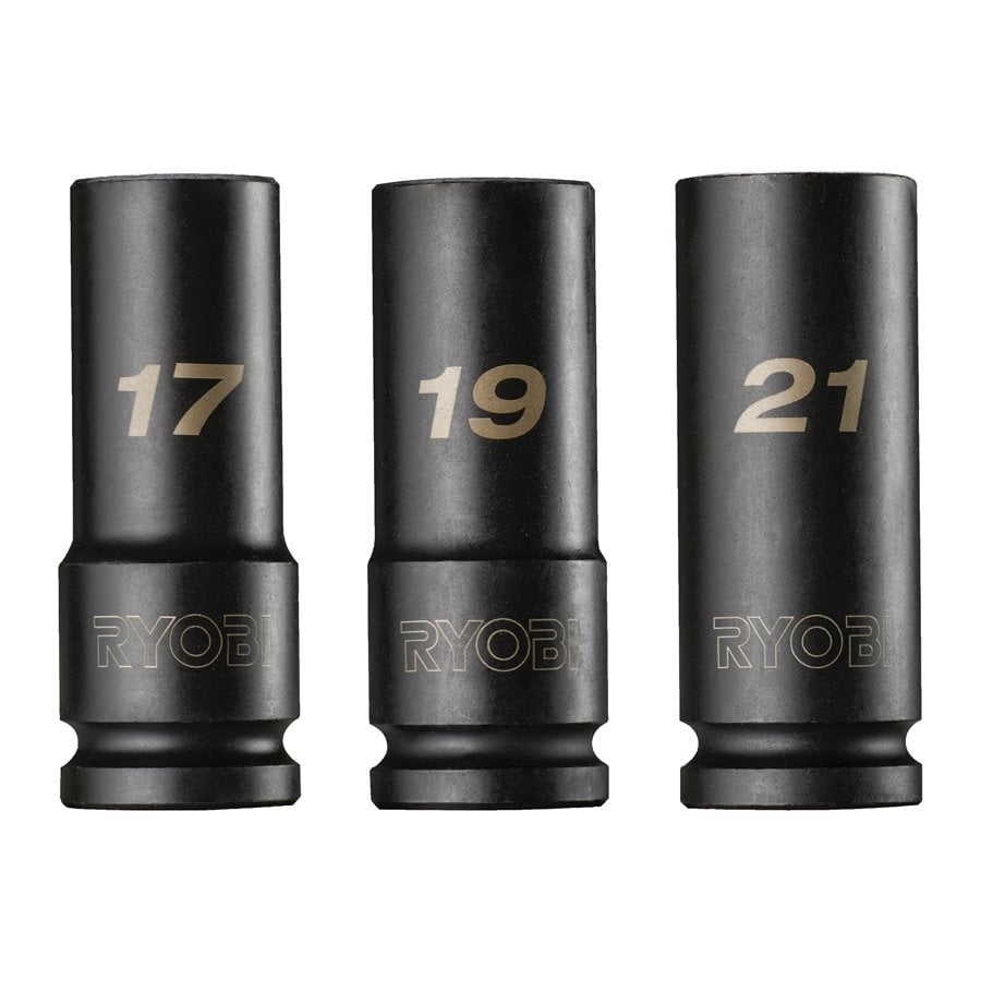 RYOBİ RHDIS3PC Derin Lokma Seti 3 Parça 1/2