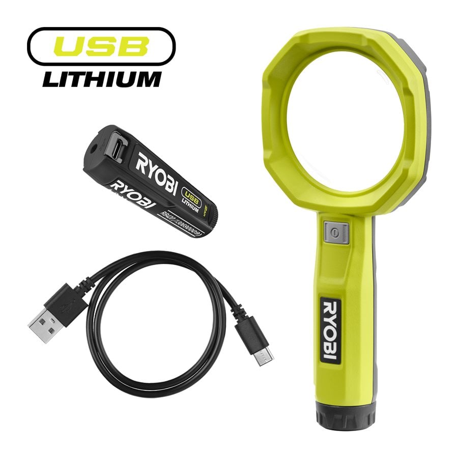 RYOBİ RML4-120G Akülü Büyüteçli Led Lamba