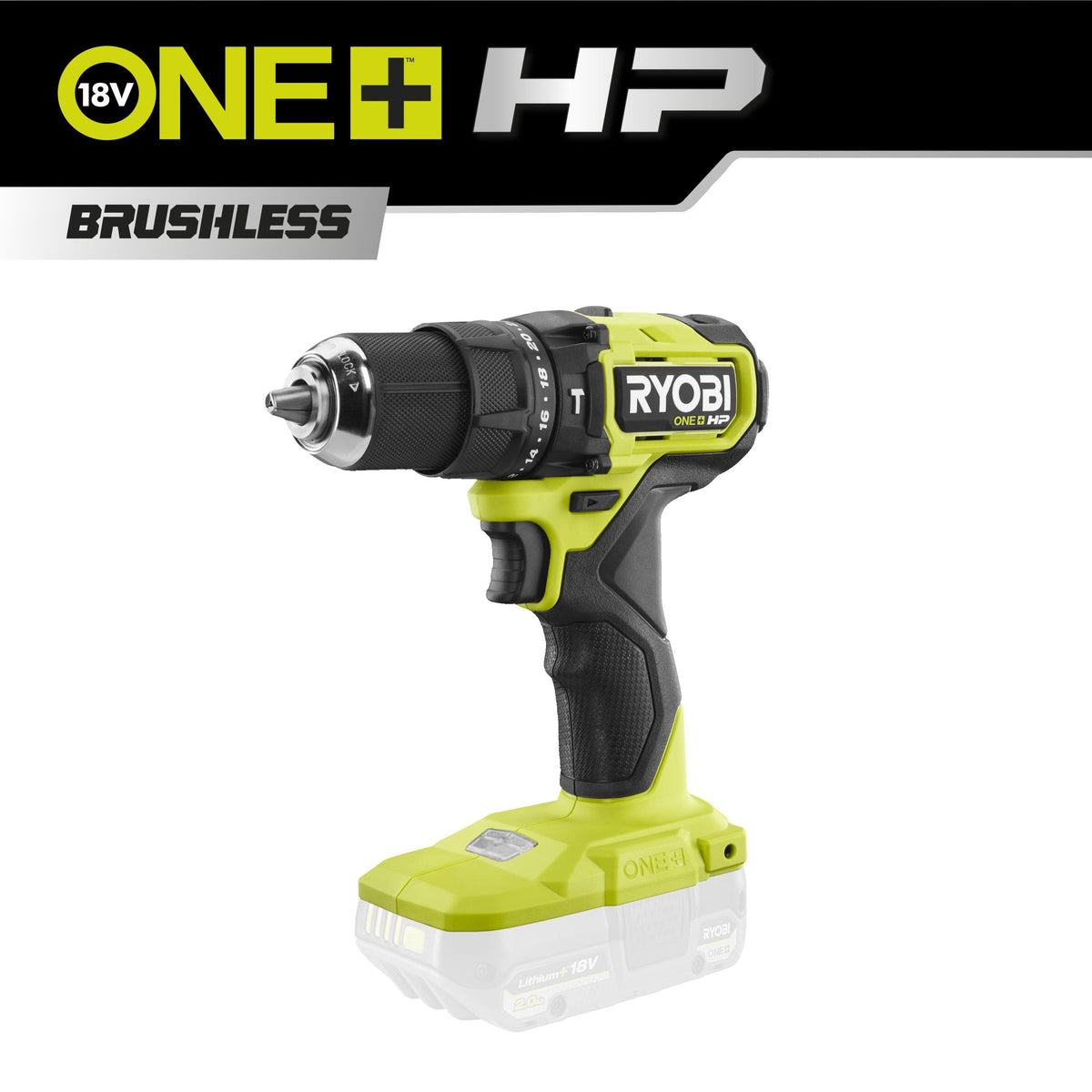 RYOBİ RPD18C-0 Akülü Darbeli Matkap (Akü dahil değildir)