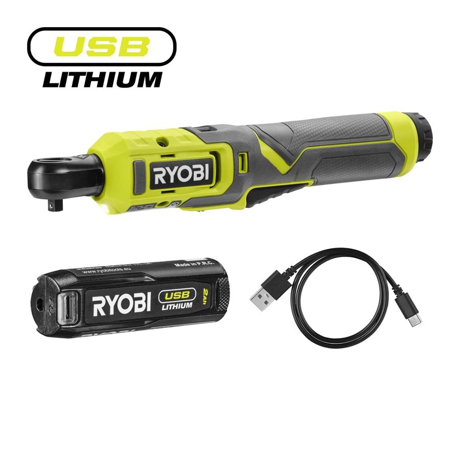 RYOBİ RR14W4-120G Akülü Cırcır Makinesi 1/4