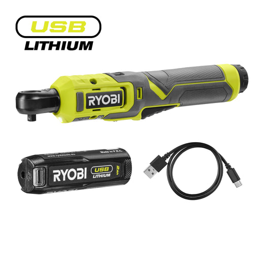 RYOBİ RR14W4-120G Akülü Cırcır Makinesi 1/4