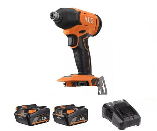 AEG BSS 18C2-0 + AEG L1840S AKÜ 18 VOLT4.0 X 2 + ŞARJ CİHAZI