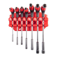 Milwaukee 7 PARÇA RAHAT KAVRAMALI SOMUN ANAHTARI SETİ (ASKILIKLI)