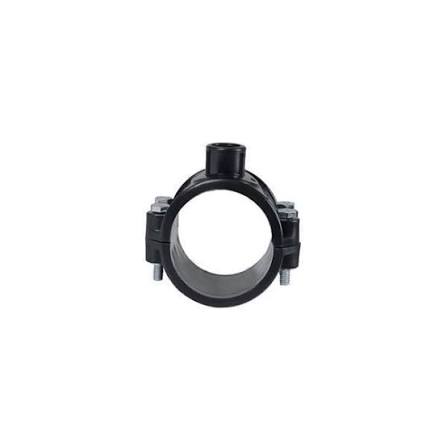 Melasty Süt Sağım Sistemi Pulsatör Bağlantı Kelepçesi (1" Priz Kolye) (Boru Çapı 50 mm)