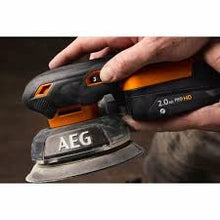 AEG BEX18SBL-125-0 TİTREŞİM ZIMPARA