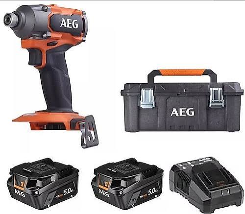 AEG BSS18C3B3-502C 2 x 5.0 Ah