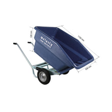 Melasty Ekonomik 250 Litre Damperli El Arabası (Havalı Teker)