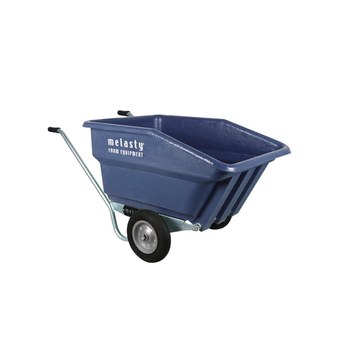 Melasty Ekonomik 250 Litre Damperli El Arabası (Havalı Teker)