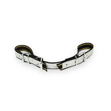 Melasty Köstek Siyah/Sarı 3 Tokalı Derili (40 mm)
