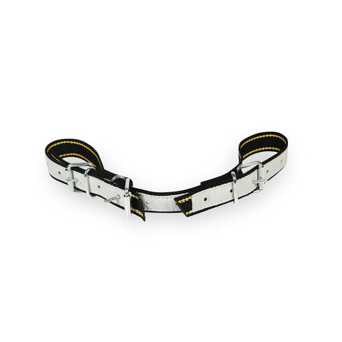 Melasty Köstek Siyah/Sarı 3 Tokalı Derili (40 mm)