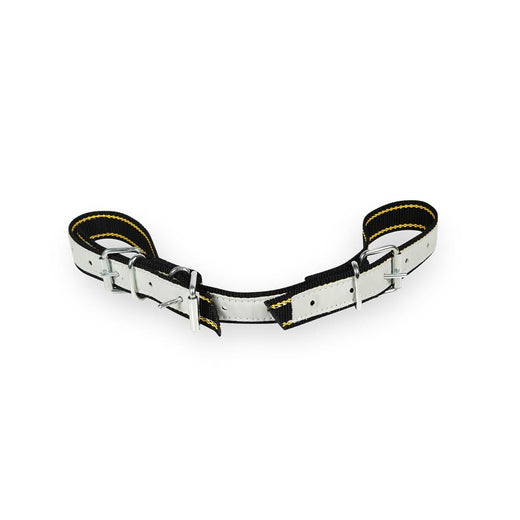 Melasty Köstek Siyah/Sarı 3 Tokalı Derili (40 mm)