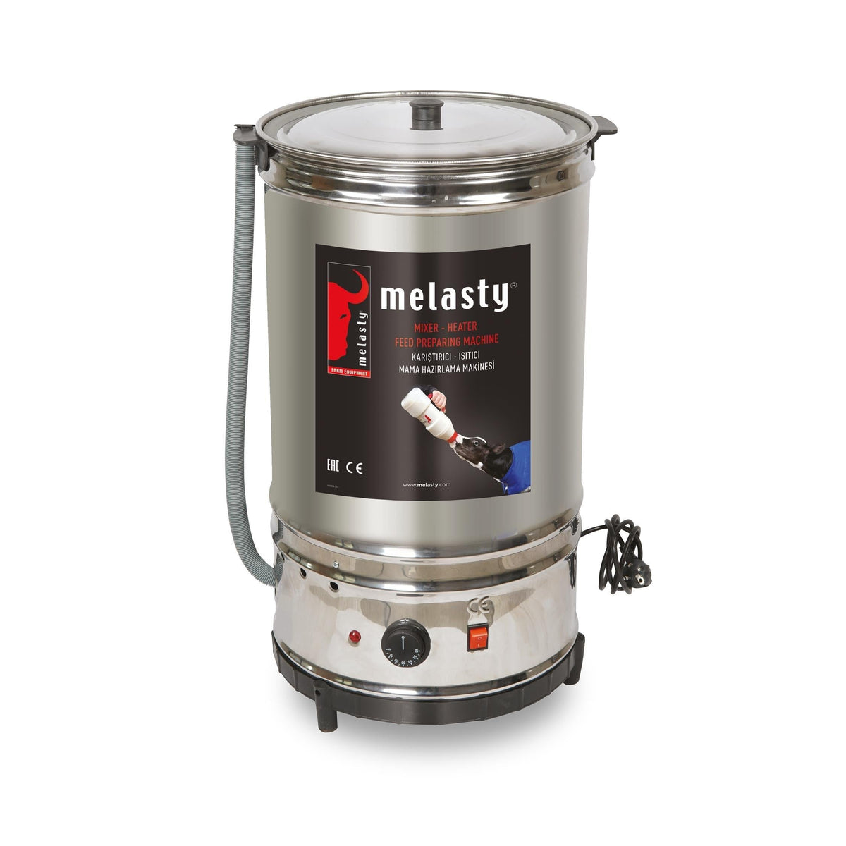 Melasty Termostatlı Mama Hazırlama Makinesi (50 Litre)