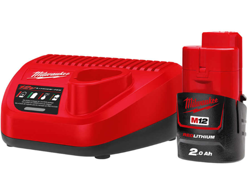 Milwaukee M12 NRG-201 Akü + Şarj Cihazı