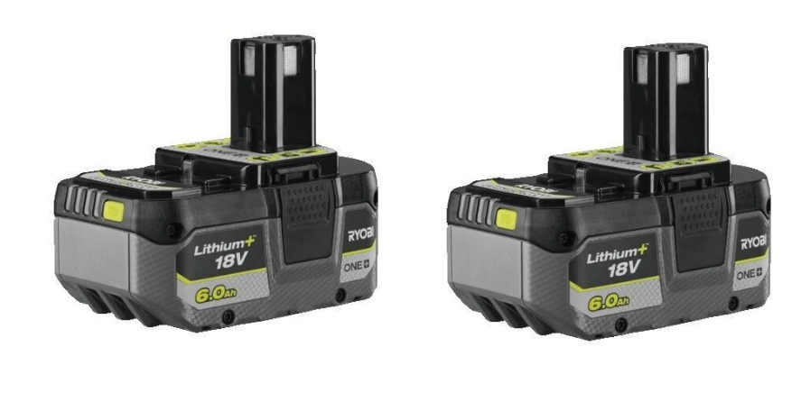 RYOBİ Akü RB1860X 6.0Ah Akü (iki adet)