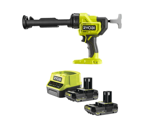 Ryobi RCG18-202 18V ONE+ ÇİFT AKÜLÜ SİLİKON TABANCASI
